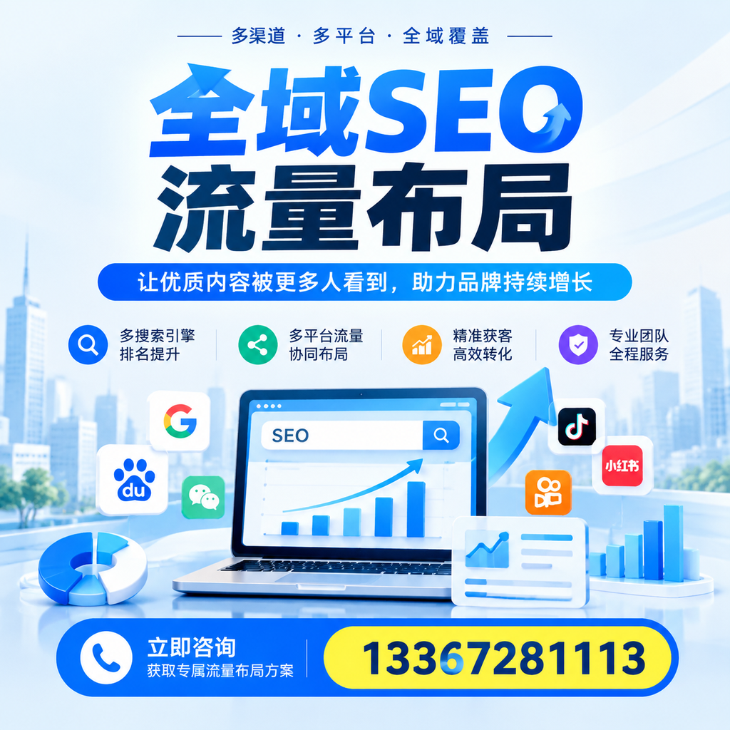 全域SEO流量布局工具推荐:廊坊企业的选择清单